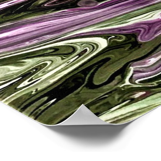 Abstracte kleurstudie 448, poster (Hoek)