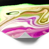 Abstracte kleurstudie 451; poster (Hoek)