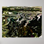 Abstracte kleurstudie 464, poster (Voorkant)