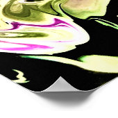 Abstracte kleurstudie 484, poster (Hoek)