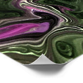 Abstracte kleurstudie 506, poster (Hoek)