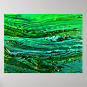 Abstracte kleurstudie 95, poster