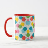 abstracte koffie mok (Links)