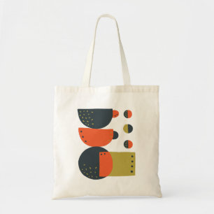 Abstracte koffiemok Canvas tas