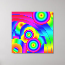 Abstracte Komeet Canvasprint Canvas Afdruk