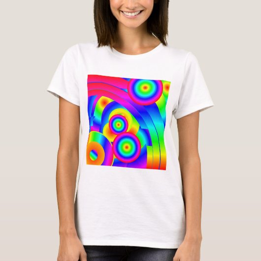 Abstracte komeet t-shirt (Voorkant)