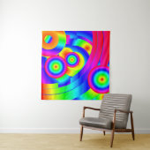 Abstracte Komeet Tapisserie Wandkleed (In Situ (horizontaal))