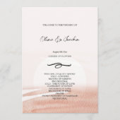 Abstracte Koraal Waterverf Handgeschilderd Programma (Voorkant)