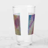 Abstracte koraalrif glas (Links)