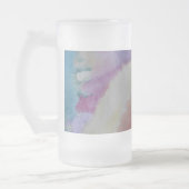 Abstracte koraalrif matglas bierpul (Links)