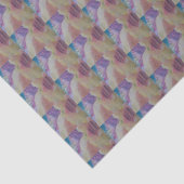 Abstracte koraalrif tissuepapier (Detail)