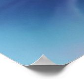 Abstracte kosmische bloemexplosie in pastel poster (Hoek)