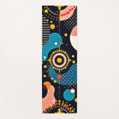 Abstracte kosmische dans yogamat (Voorkant)