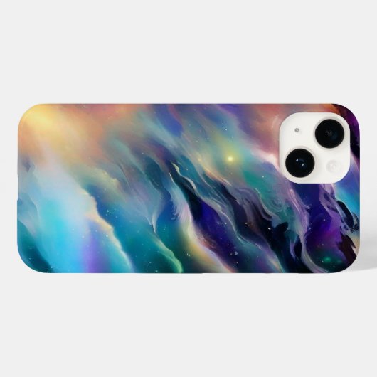 Abstracte kosmos Case-Mate iPhone case (Achterkant (horizontaal))