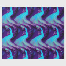 Abstracte kristallen van Paarse Opal Dream Wrappin