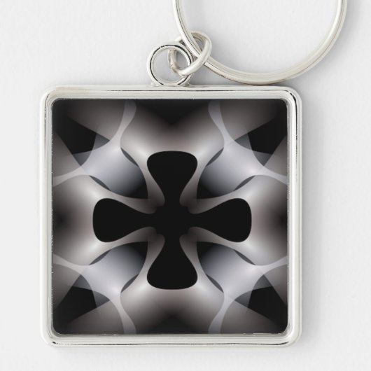 ABSTRACTE KROSS SLEUTELHANGER (Voorkant)