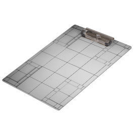 Abstracte kubussen klembord