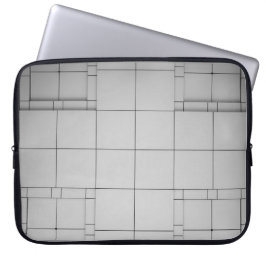 Abstracte kubussen laptop sleeve