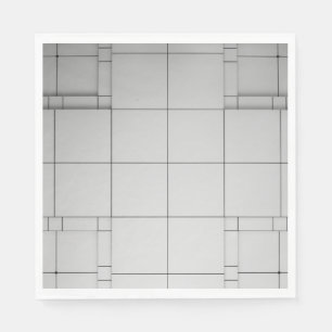 Abstracte kubussen servet