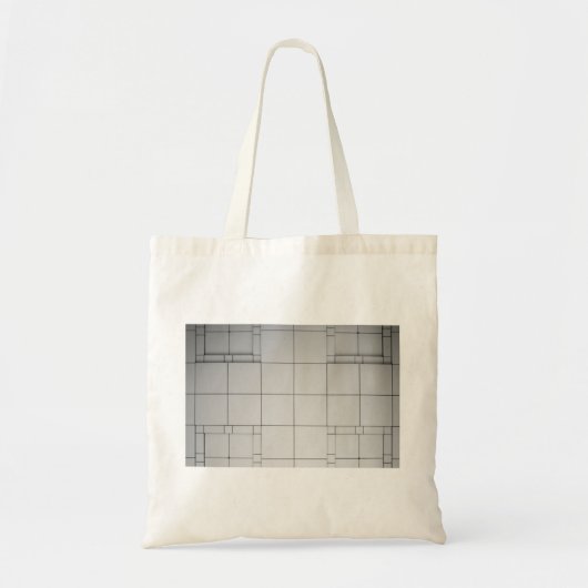 Abstracte kubussen tote bag (Voorkant)