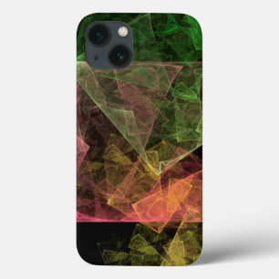 Abstracte Kubusvormige Ruimte Kunst iPhone 13 Hoesje