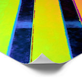 Abstracte Kunst 137 Poster (Hoek)