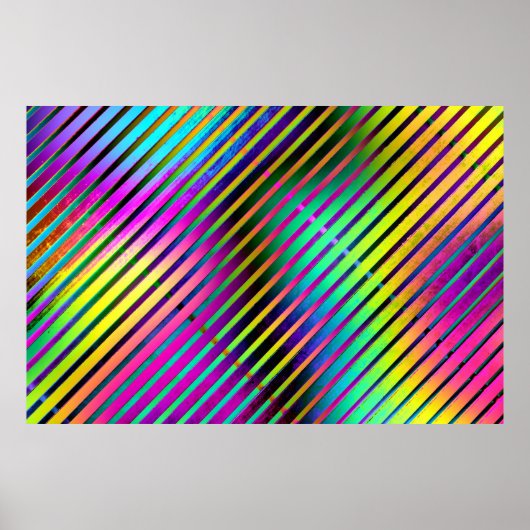 Abstracte Kunst 137 Poster (Voorkant)