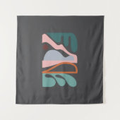 Abstracte kunst 1 wandkleed (Voorkant (horizontaal))