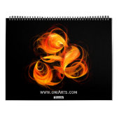 Abstracte kunst 2012 Fine Art Kalender (enorm) (Achterkant)