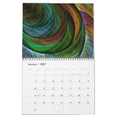 Abstracte kunst 2012 Fine Art Kalender (Medium) (Jan 2027)
