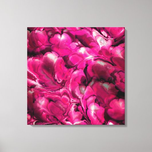 Abstracte Kunst 21 Ingepakt Canvas Afdruk (Voorkant)