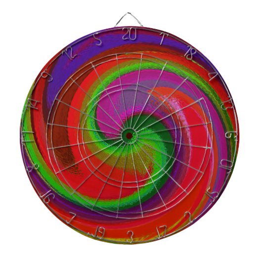 Abstracte kunst 30 dartbord (Voorkant)