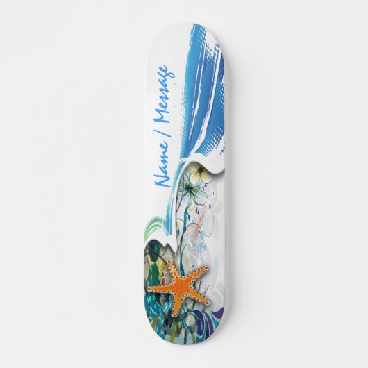 Abstracte Kunst 30 Skateboard (Voorkant)