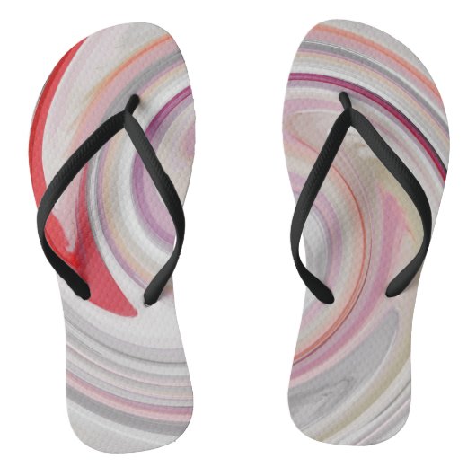 Abstracte Kunst #3 Teenslippers (Voetbed)