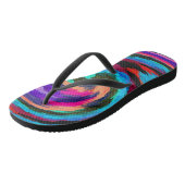 Abstracte Kunst #40 Teenslippers (Schuin)