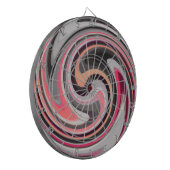 Abstracte kunst #4 dartbord (Voorkant Links)