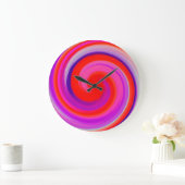 Abstracte kunst 6 grote klok (Huis)