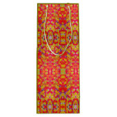 Abstracte Kunst 8 Wijn Cadeautas (Achterkant)