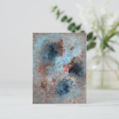 Abstracte kunst - Afwezigheid Briefkaart (Staand voorkant)