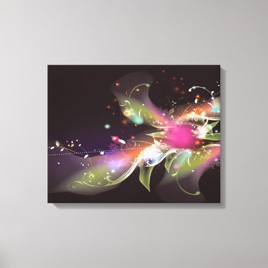 Abstracte kunst astrale dromen canvas afdruk (Voorkant)