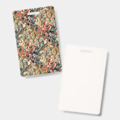 Abstracte Kunst Badge (Voor- en achterkant)
