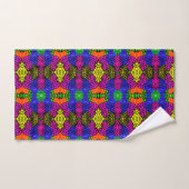 Abstracte kunst Bright Pattern Badhanddoek Set Bad Handdoek (Handdoek)
