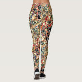 Abstracte Kunst Broeken Leggings (Achterkant)
