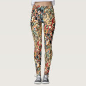 Abstracte Kunst Broeken Leggings (Voorkant)