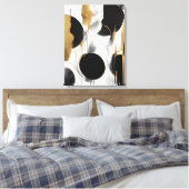 Abstracte kunst canvas afdruk (Insitu (Slaapkamer))