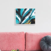 Abstracte kunst canvas afdruk (Insitu (Woonkamer))