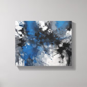Abstracte kunst canvas afdruk (Voorkant)