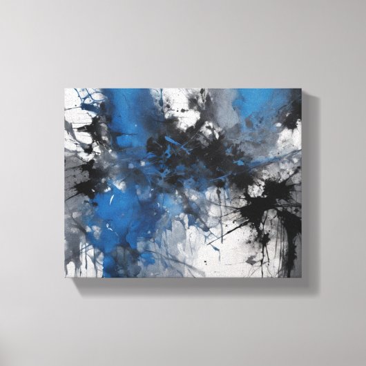 Abstracte kunst canvas afdruk (Voorkant)