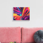 Abstracte kunst canvas afdruk (Insitu (Woonkamer))