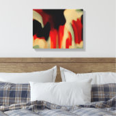 Abstracte kunst canvas afdruk (Insitu (Slaapkamer))